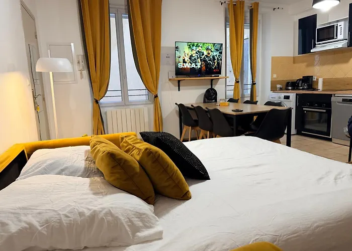 아파트 Sunny Pearl - Spacieux Climatise Au Centre